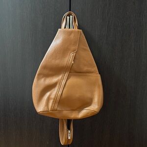 Women’s Italian Tan Leather Backpack